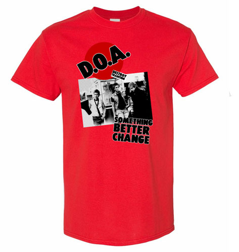 vintage 1984 DOA Bloodied But Unbowed Shirt