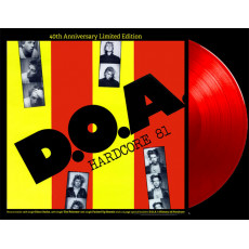 DOA - Hardcore 81  40th Anniversary LP Red